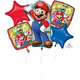 Super Mario Bros balónky sada 5 ks